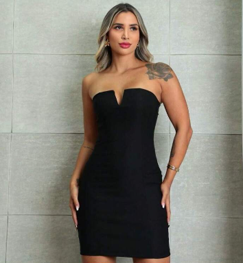 Vestido Decote em V