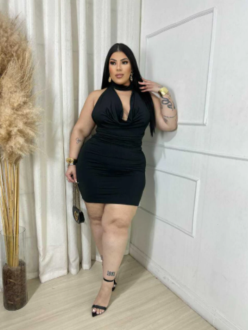 Vestido Decote Solto