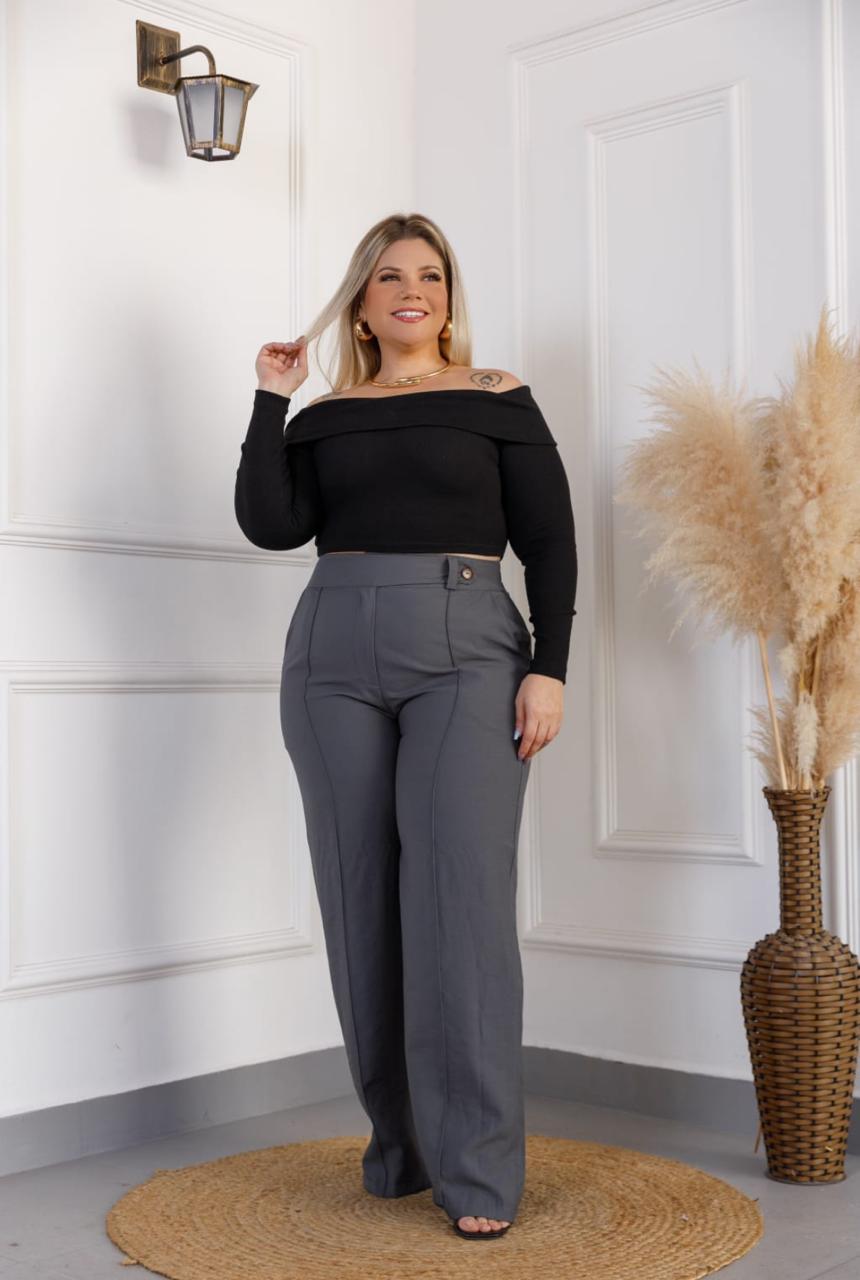 Calça Linho Plus Size