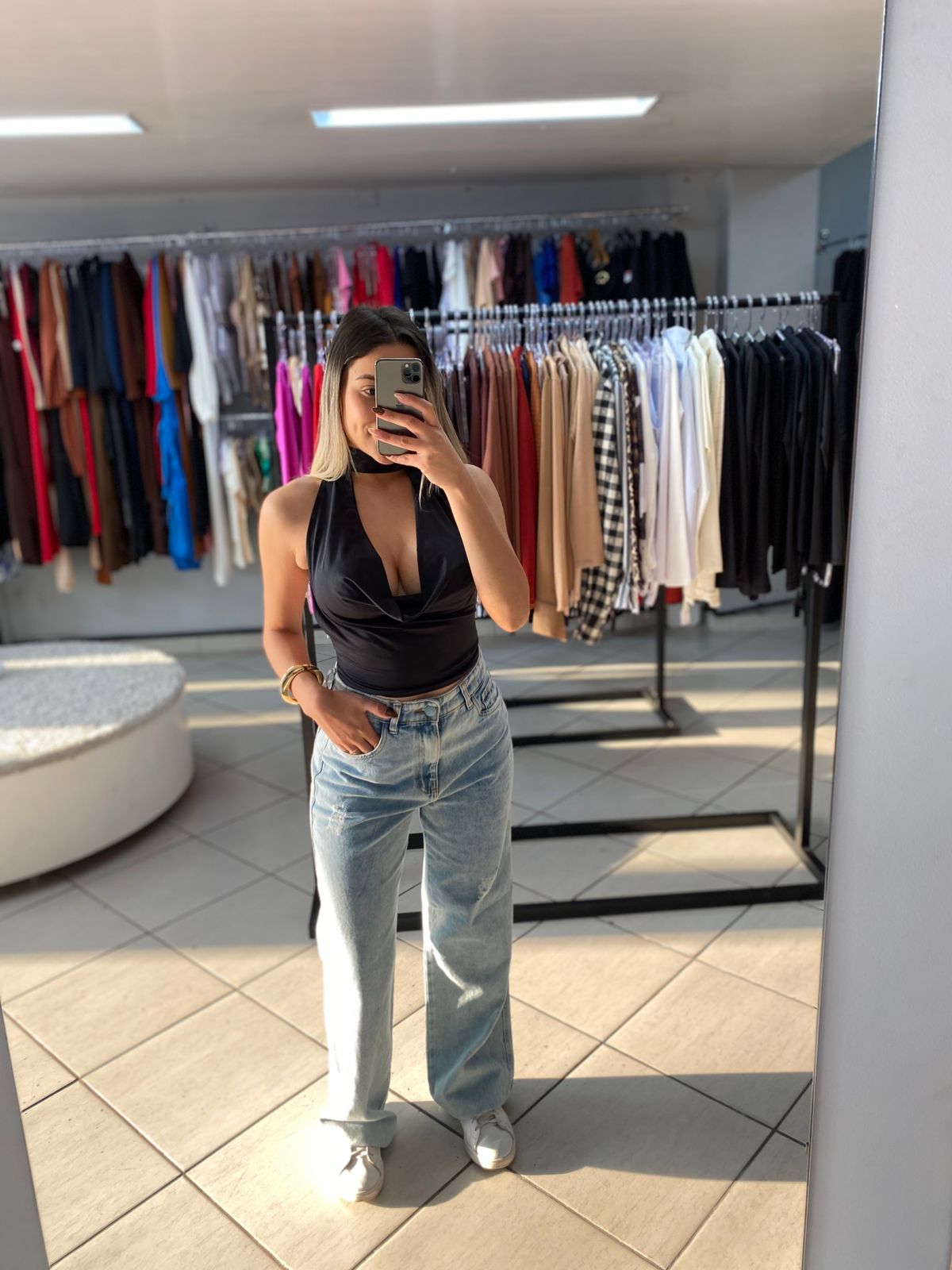 Cropped Decote Solto