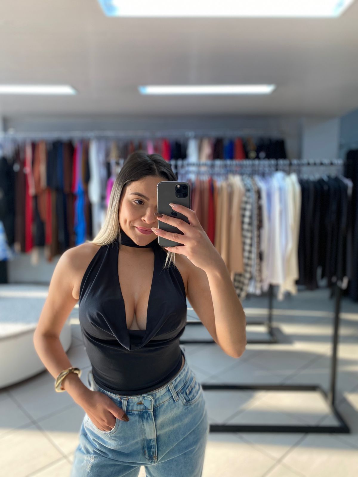 Cropped Decote Solto