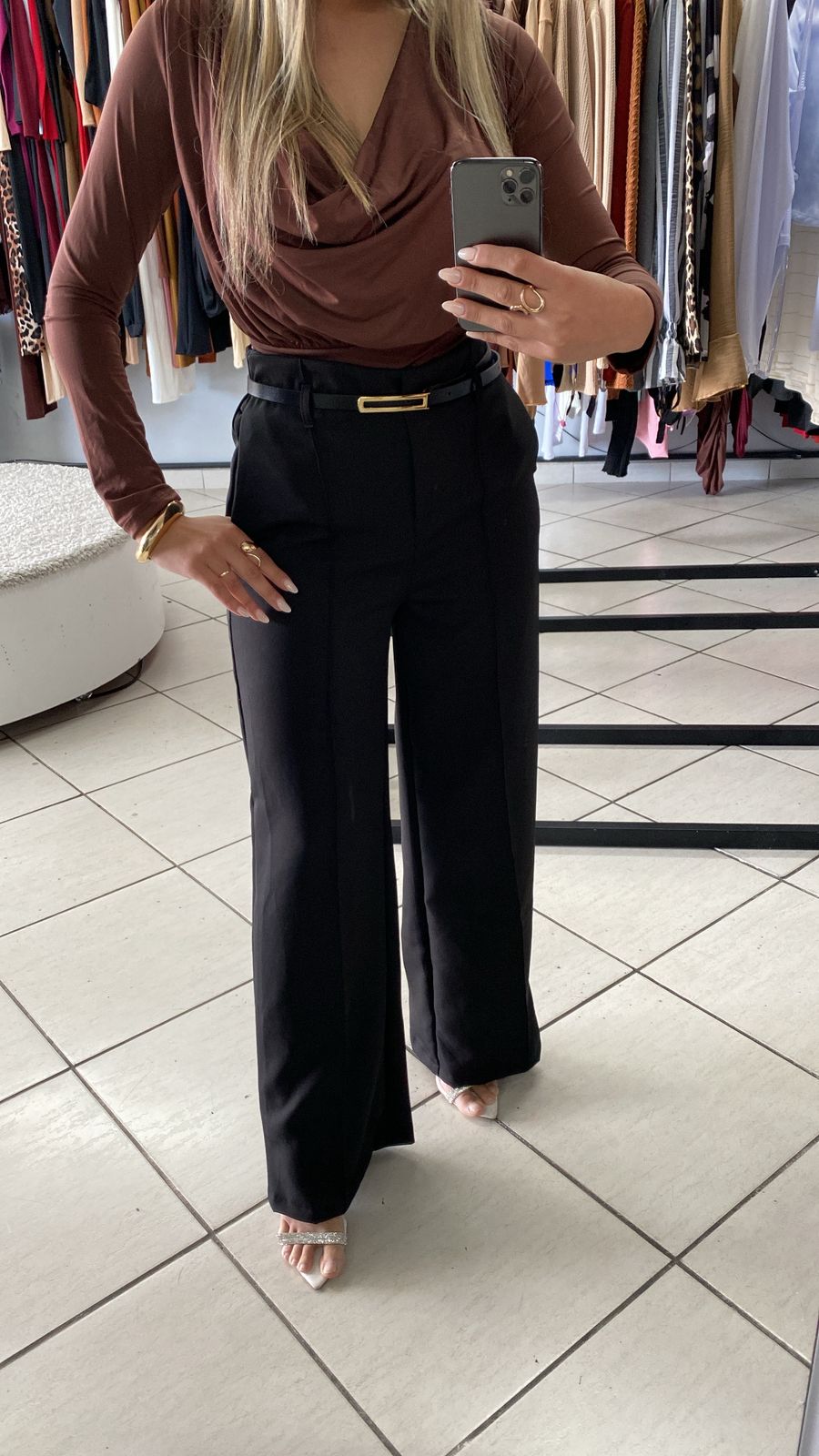 Calça Alfaiataria Preta