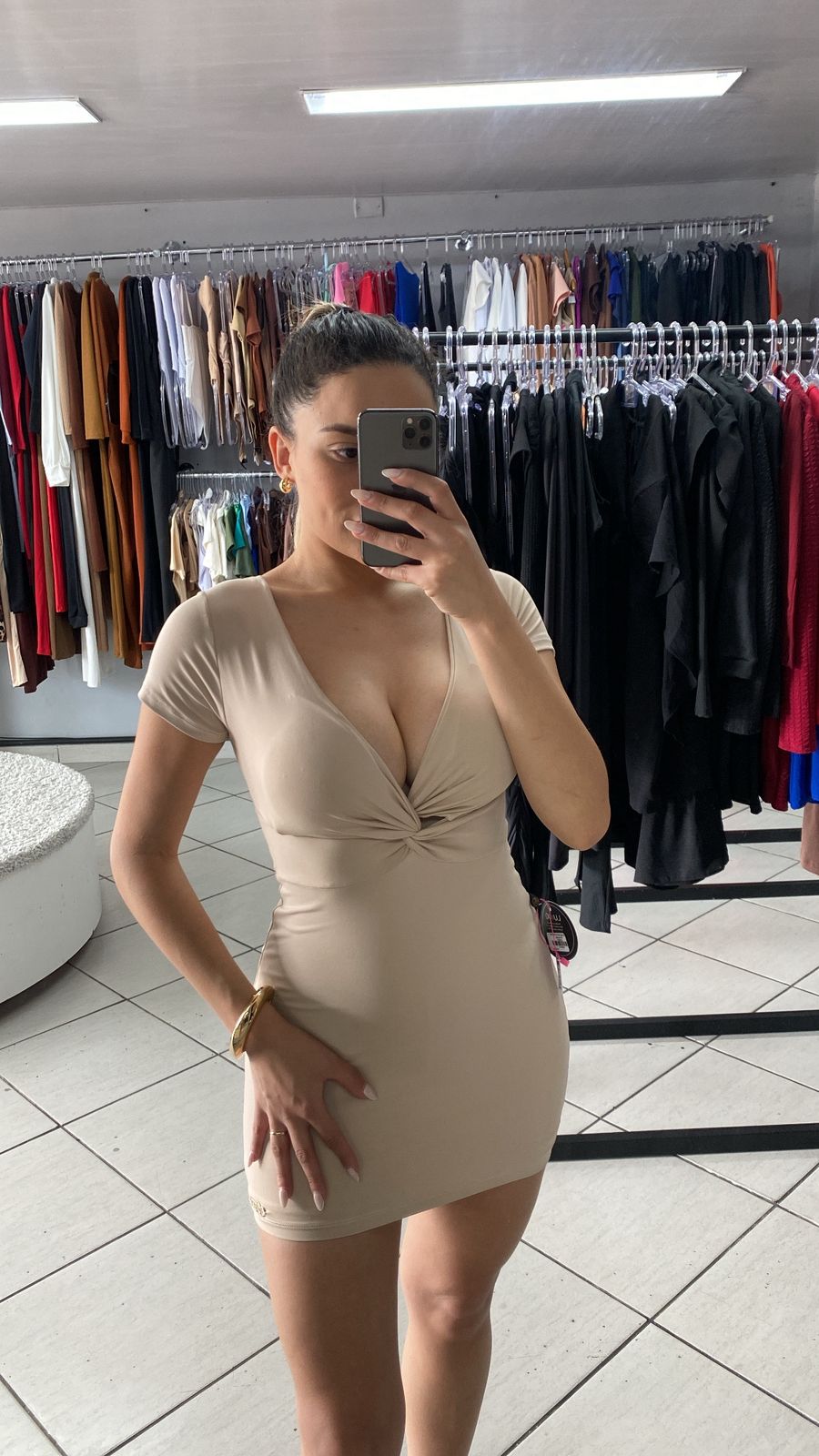 Vestido Luxo Shorts Saia