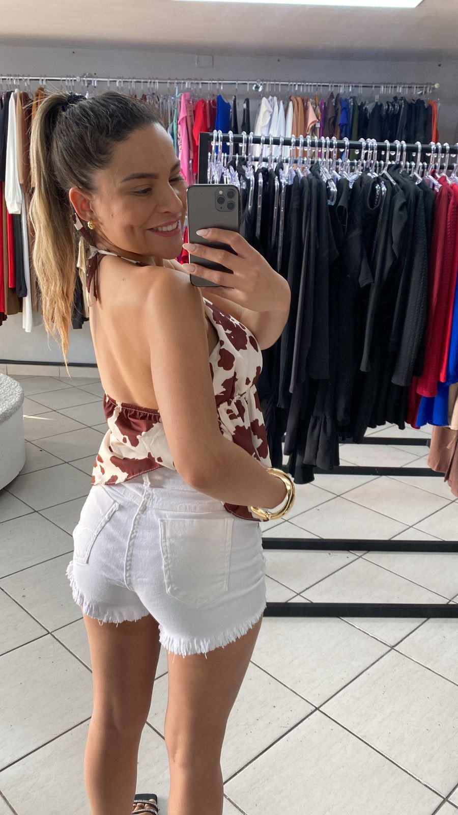 Shorts Jeans Sal e Pimenta