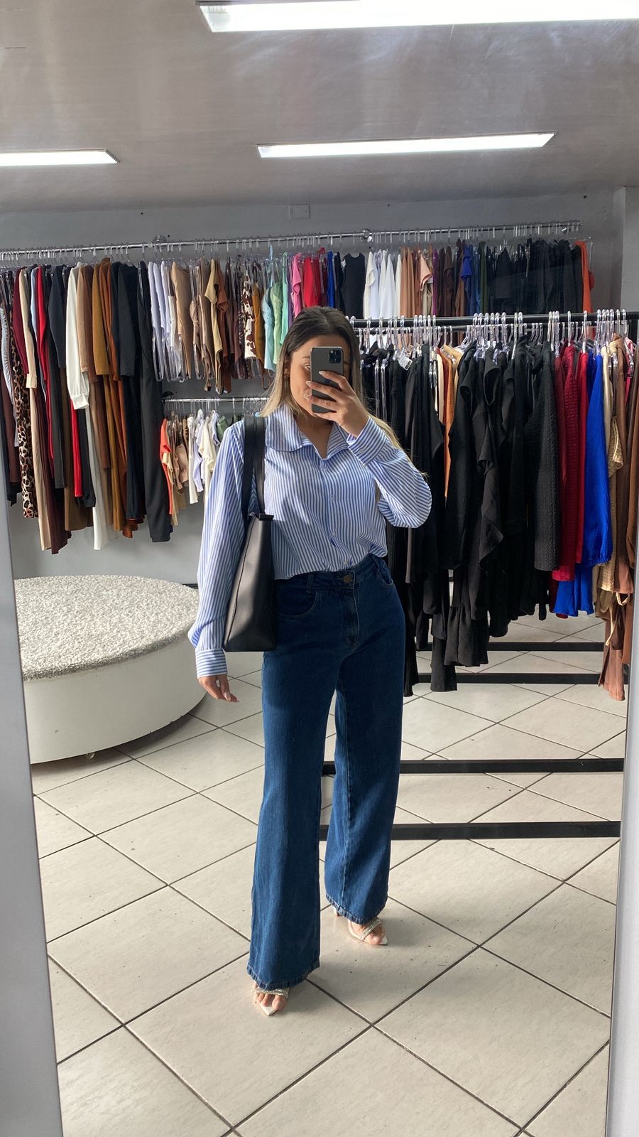 Camisa Social Listrada