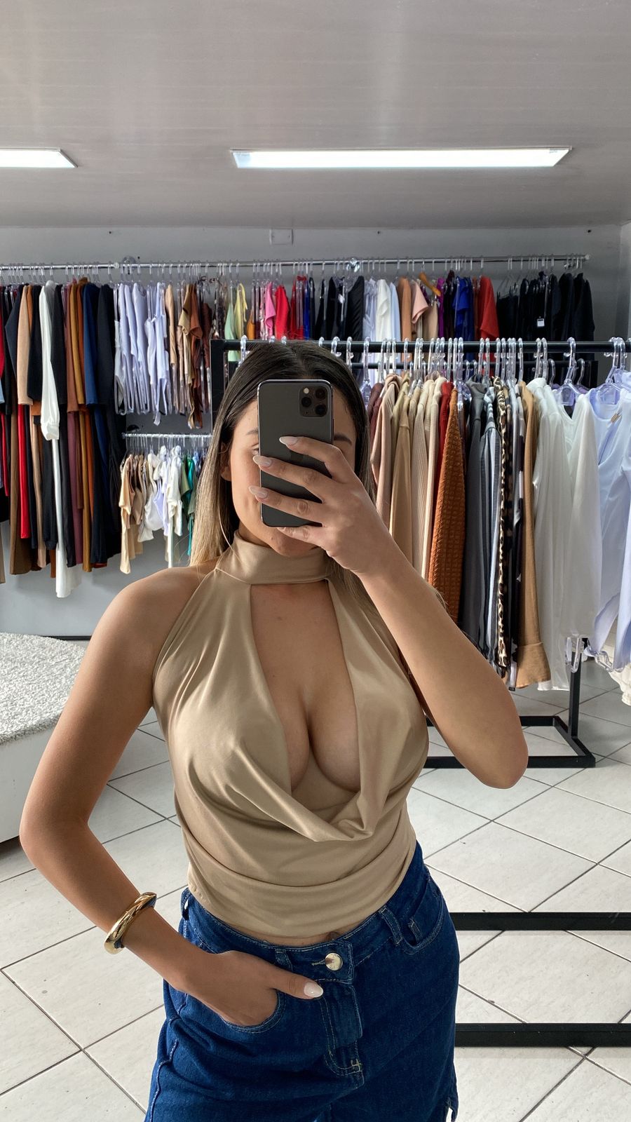 Cropped Decote Solto