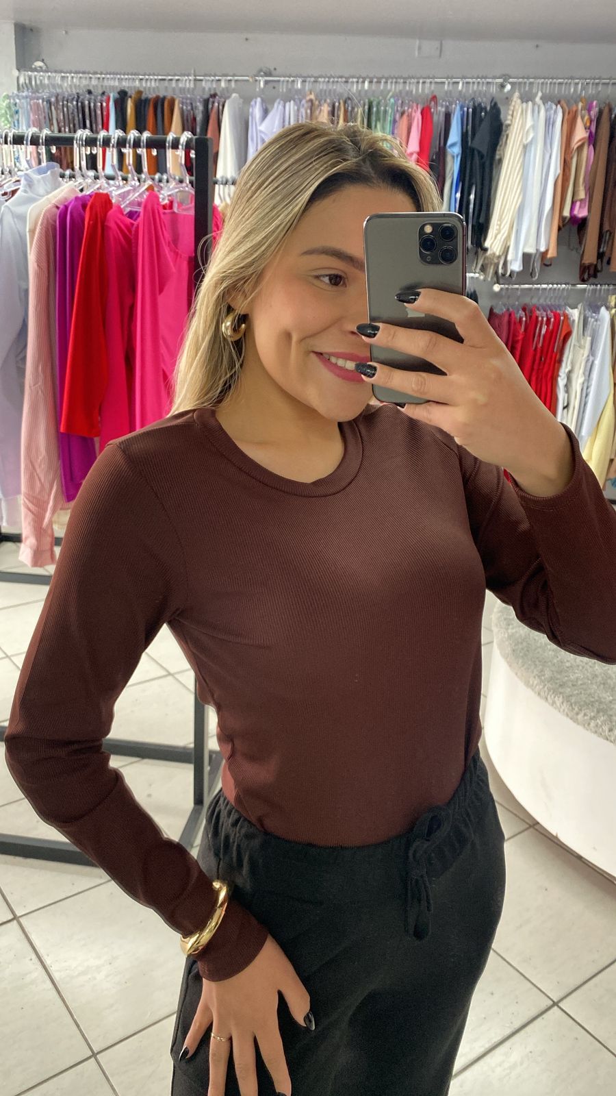 Blusa Flanelada